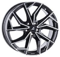 Alutec ADX.02 8"X19-5/112  ET48 Diamond Black Frontpolished (750 Kg)